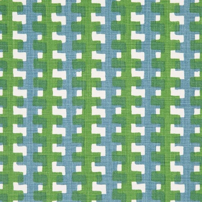 Raoul Dufy Cremaillere Linen in Green